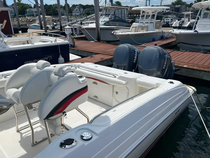 Slide: The Image of Wellcraft 29 Scarab Sport Open 2002 - 9
