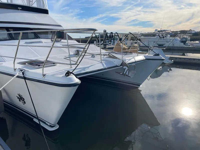 Slide: The Image of Seawind Venturer 42 Power Cat 1997 - 9