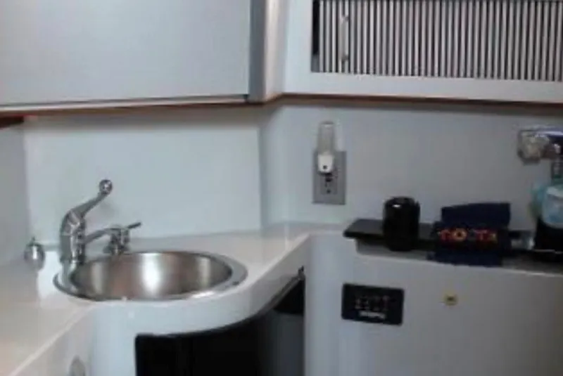 Slide: The Image of Galley area of a 1988 Formula 35 PC yacht. - 9