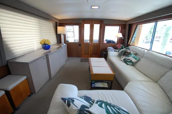Slide: The Image of Hatteras 61 Cockpit Motor Yacht 1984 - 11