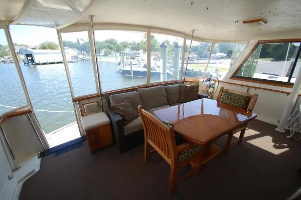 Slide: The Image of Hatteras 61 Cockpit Motor Yacht 1984 - 5