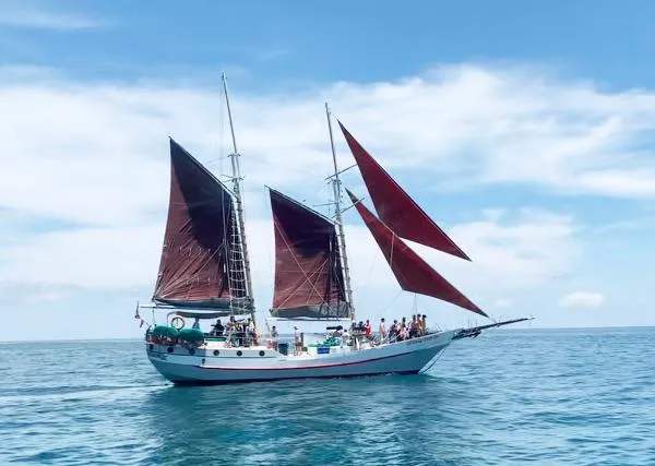 Slide: The Image of Custom Schooner 1988 - 0