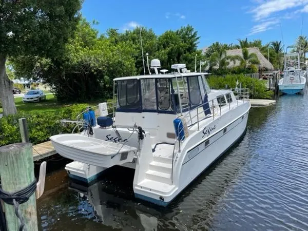 Slide: The Image of Endeavour Catamaran Corp Trawler Cat 38 2006 - 2