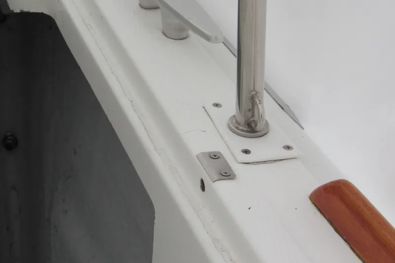 Slide: The Image of Close-up of Beneteau First 40.7 yacht deck details, 2002 model. - 27