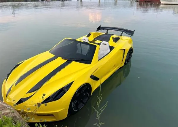 Slide: The Image of Jetcraft Corvette C7 Jet Boat 2023 - 0