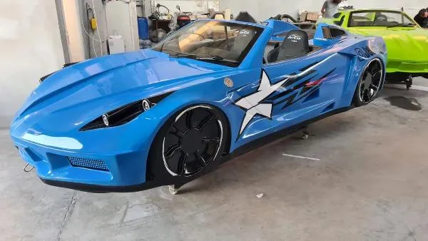Slide: The Image of Jetcraft Corvette C7 Jet Boat 2023 - 1