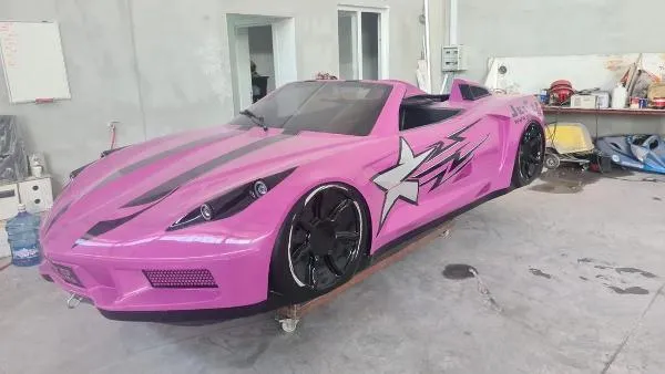 Slide: The Image of Jetcraft Corvette C7 Jet Boat 2023 - 2