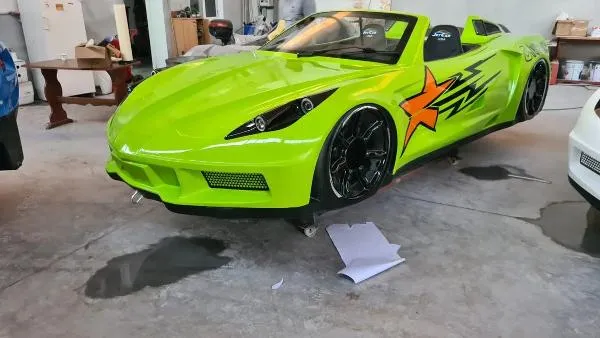 Slide: The Image of Jetcraft Corvette C7 Jet Boat 2023 - 3