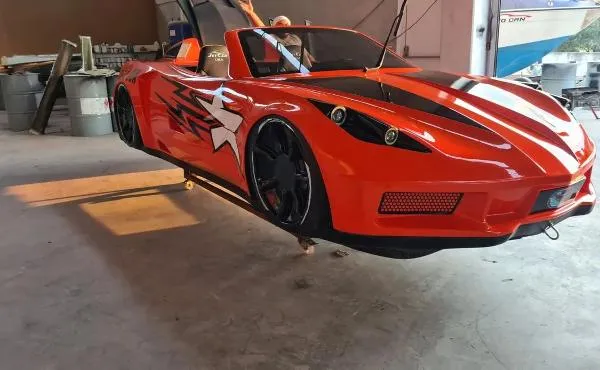 Slide: The Image of Jetcraft Corvette C7 Jet Boat 2023 - 4