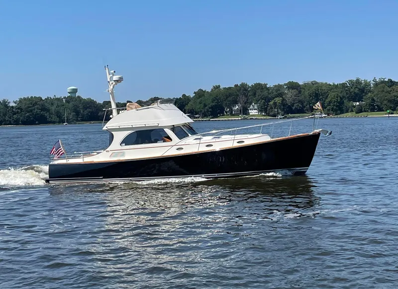 Slide: The Image of Hinckley Yachts Talaria 44 Flybridge Motor Yacht 2002 - 0
