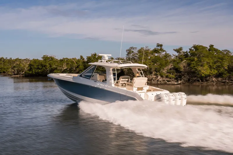 Slide: The Image of Boston Whaler 380 Realm 2027 - 25