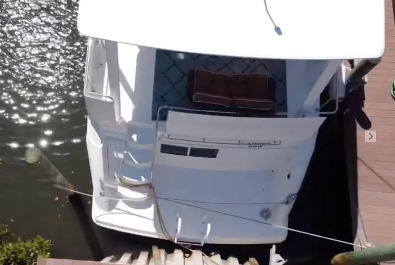 Slide: The Image of Carver Yachts 355 Aft Cabin 1998 - 5