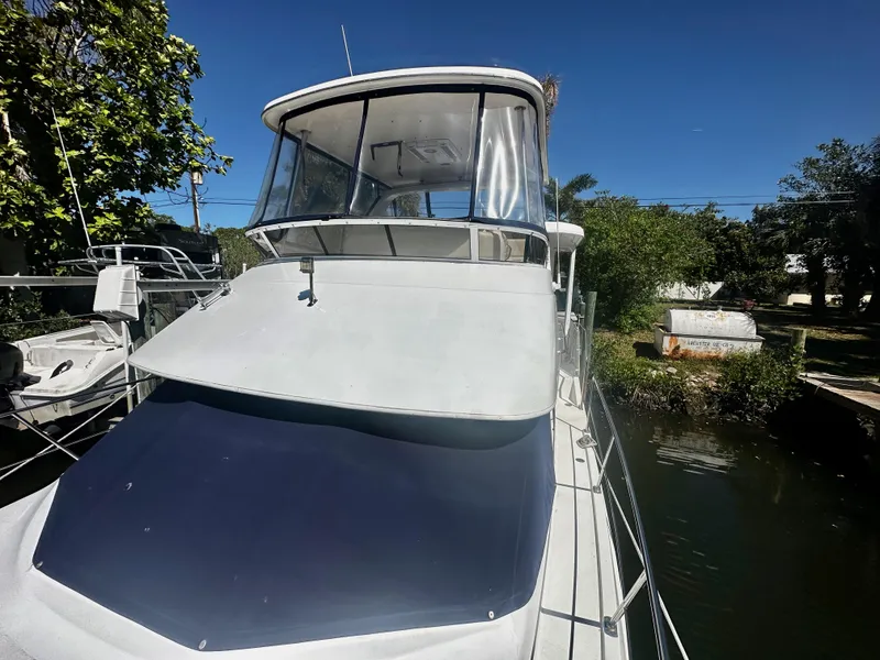 Slide: The Image of Carver Yachts 355 Aft Cabin 1998 - 7