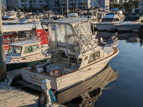 Slide: The Image of Blackfin 29 Flybridge 1986 - 1
