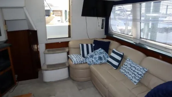 Slide: The Image of Carver Yachts 404 Cockpit Motor Yacht 1999 - 10