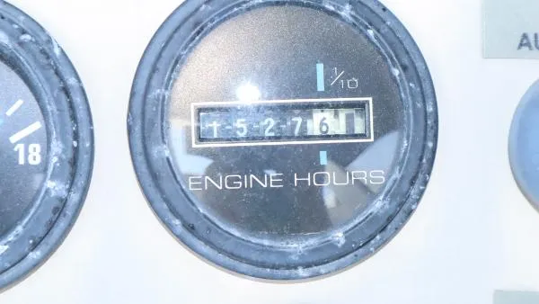 Slide: The Image of Carver Yachts 404 Cockpit Motor Yacht 1999 - 5