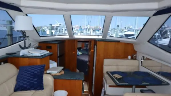 Slide: The Image of Carver Yachts 404 Cockpit Motor Yacht 1999 - 9