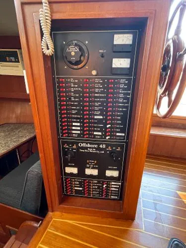 Slide: The Image of Offshore 48 Yachtfisher 1987 - 10