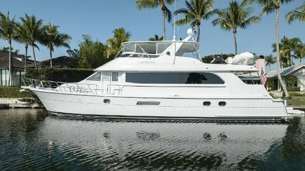 Slide: The Image of Hatteras 75 Cockpit Motor Yacht 2001 - 0