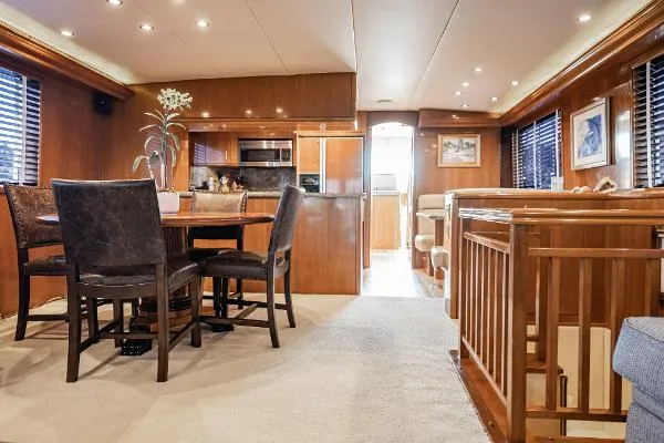 Slide: The Image of Hatteras 75 Cockpit Motor Yacht 2001 - 9