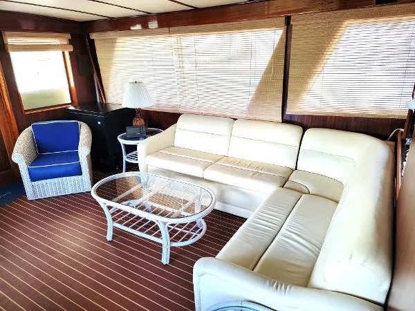 Slide: The Image of Hatteras 61 Cockpit Motor Yacht 1983 - 5