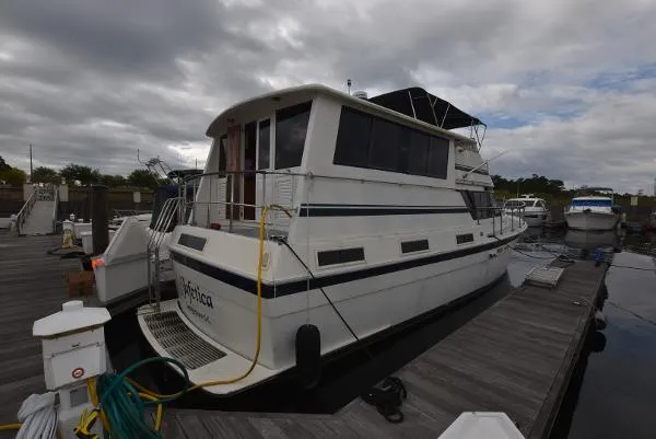 Slide: The Image of Gulfstar 49 Motor Yacht 1984 - 2