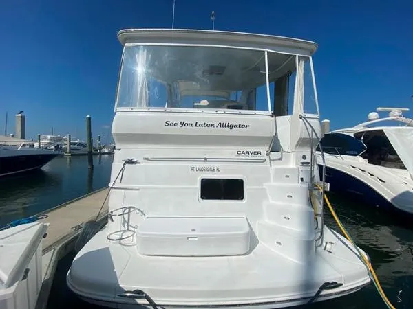 Slide: The Image of Carver Yachts 466 Motor Yacht 2001 - 2