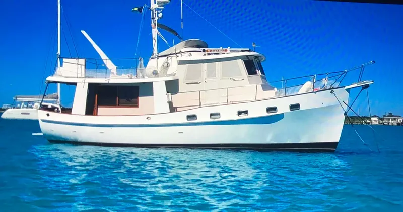 Slide: The Image of Kadey-Krogen Pilothouse 1995 - 0