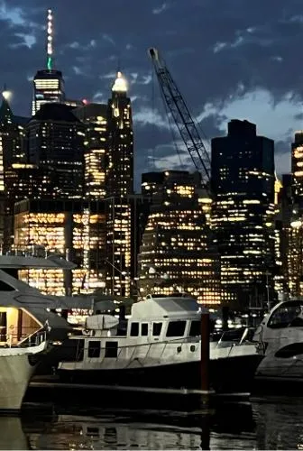 Slide: The Image of American Tug 41 Flybridge, Stabilized 2010 - 2