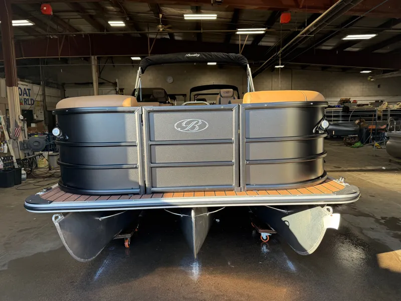 Slide: The Image of Bentley Pontoons Legacy 200HP Swingback 223 Tritoon 2026 - 38