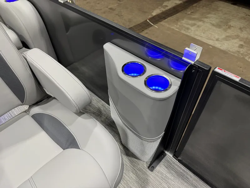 Slide: The Image of Bentley Pontoons Legacy 200HP Swingback 223 Tritoon 2026 - 25