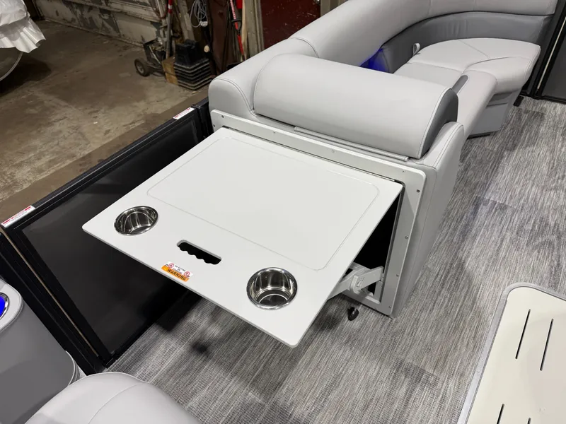 Slide: The Image of Bentley Pontoons Legacy 200HP Swingback 223 Tritoon 2026 - 27