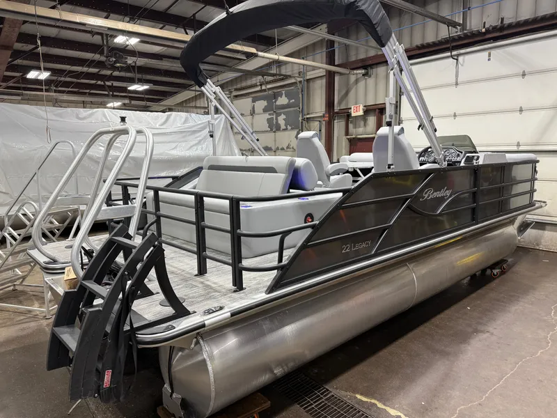 Slide: The Image of Bentley Pontoons Legacy 200HP Swingback 223 Tritoon 2026 - 45