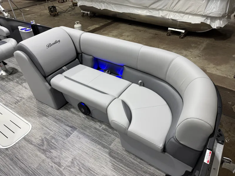 Slide: The Image of Bentley Pontoons Legacy 200HP Swingback 223 Tritoon 2026 - 8