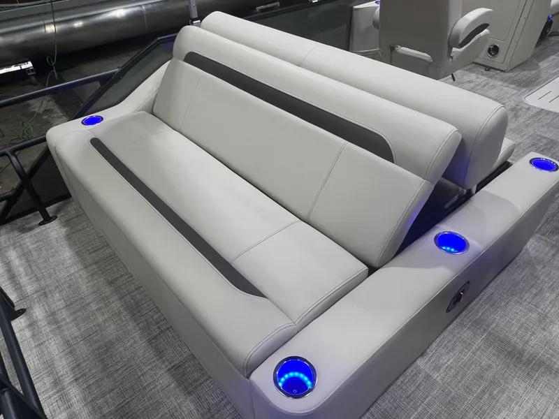 Slide: The Image of Bentley Pontoons Legacy 200HP Swingback 223 Tritoon 2026 - 18