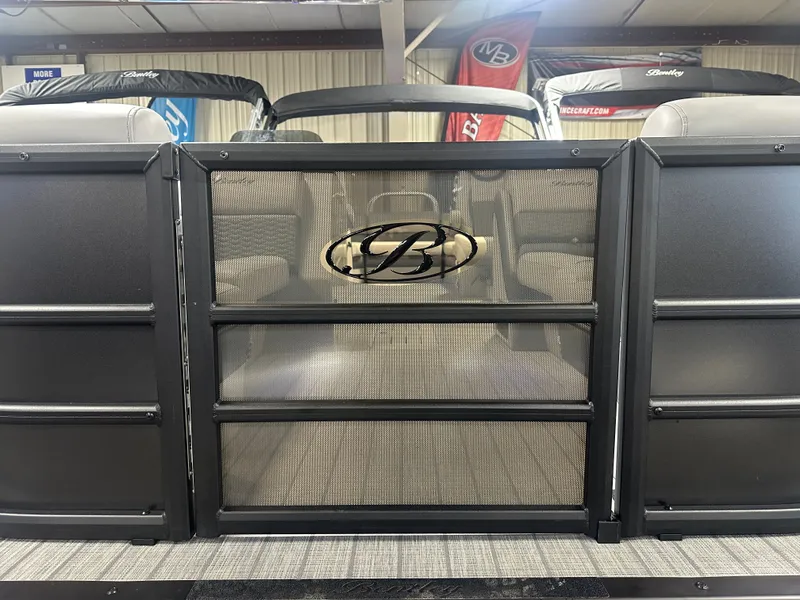 Slide: The Image of Bentley Pontoons Elite 200HP 223 Admiral Quad Lounge Tritoon 2025 - 19
