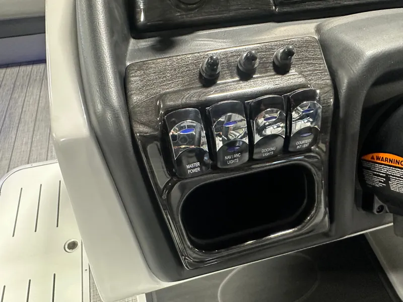 Slide: The Image of Bentley Pontoons Elite 200HP 223 Admiral Quad Lounge Tritoon 2025 - 26