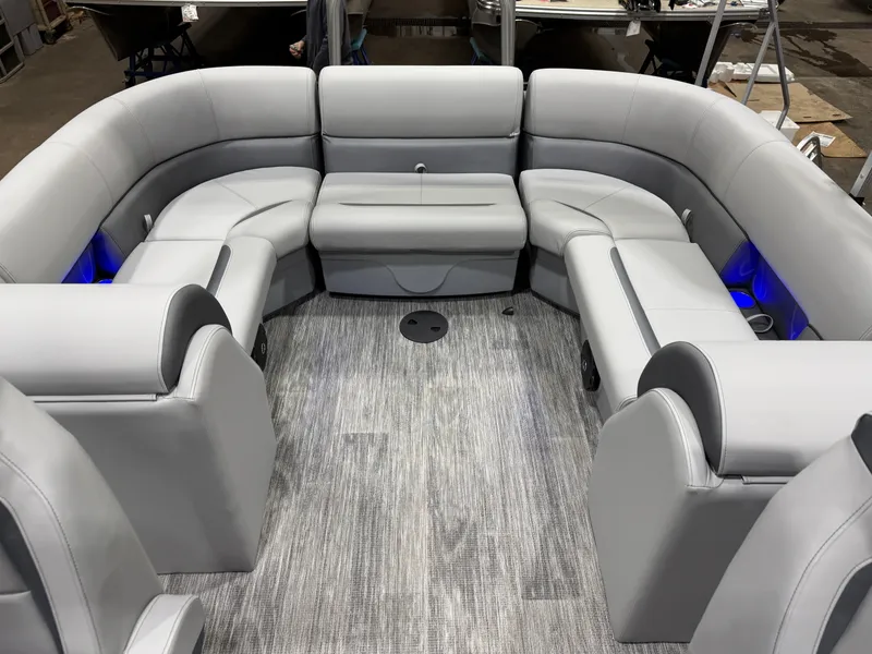 Slide: The Image of Bentley Pontoons Legacy 200HP Navigator 223 Quad Lounge Tritoon 2026 - 21