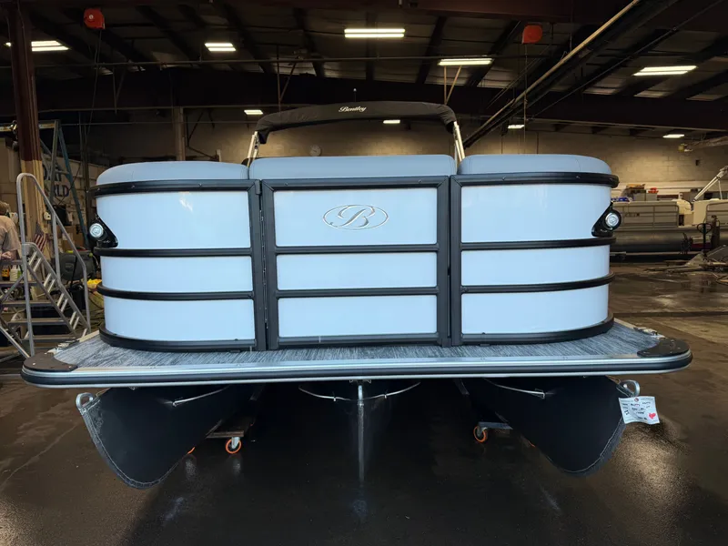 Slide: The Image of Bentley Pontoons Legacy 200HP Navigator 223 Quad Lounge Tritoon 2026 - 37