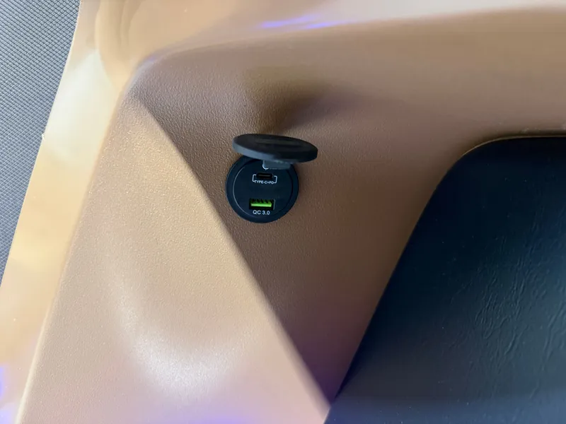 Slide: The Image of Tahoe LTZ 200HP CRB 2385 Cruise Rear Bench Tritoon 2026 - 30