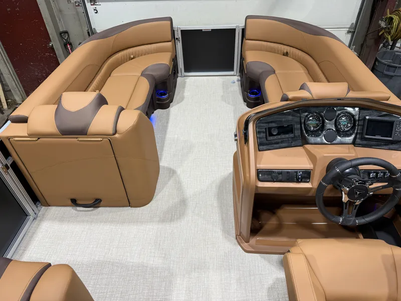 Slide: The Image of Tahoe LTZ 200HP CRB 2385 Cruise Rear Bench Tritoon 2026 - 32