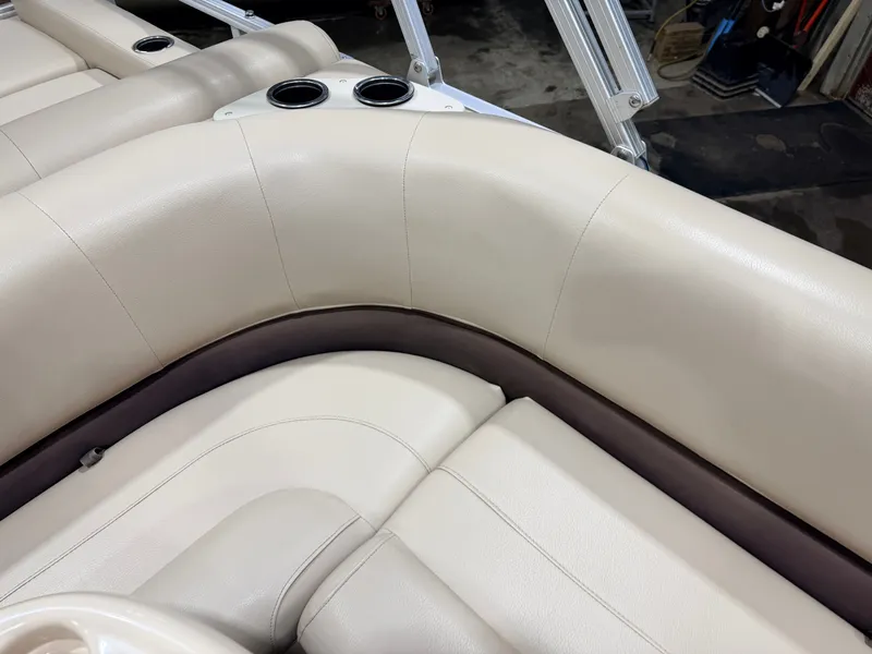 Slide: The Image of Sun Tracker Party Barge Rear Lounge 22 150HP Tritoon $34,995 2017 - 26