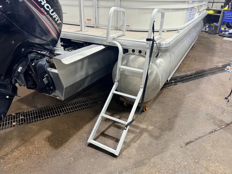 Slide: The Image of Sun Tracker Party Barge Rear Lounge 22 150HP Tritoon $34,995 2017 - 29