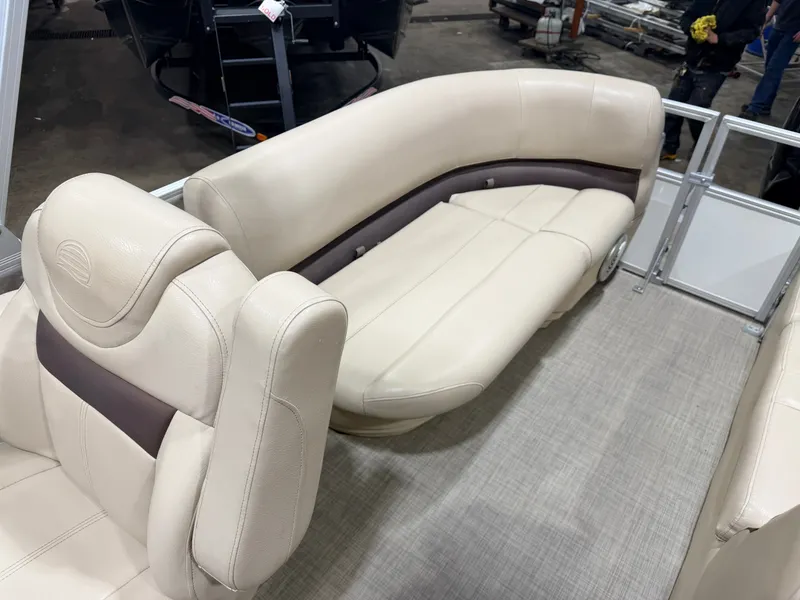 Slide: The Image of Sun Tracker Party Barge Rear Lounge 22 150HP Tritoon $34,995 2017 - 30
