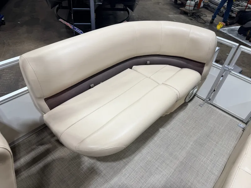 Slide: The Image of Sun Tracker Party Barge Rear Lounge 22 150HP Tritoon $34,995 2017 - 31