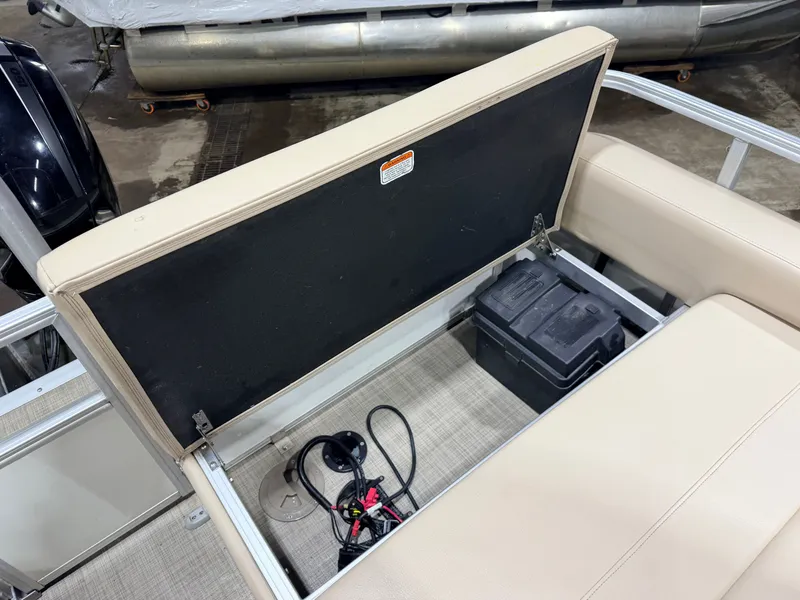 Slide: The Image of Sun Tracker Party Barge Rear Lounge 22 150HP Tritoon $34,995 2017 - 36