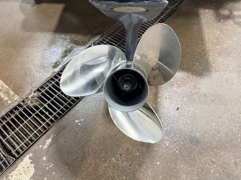 Slide: The Image of Sun Tracker Party Barge Rear Lounge 22 150HP Tritoon $34,995 2017 - 48