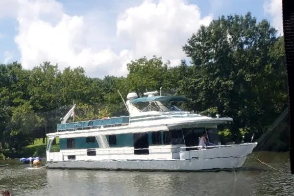 Slide: The Image of Monticello 70 X16 River Yacht 1997 - 2