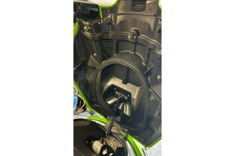 Slide: The Image of 2017 Yamaha WaveRunner FX Cruiser SVHO storage compartment interior view. - 36