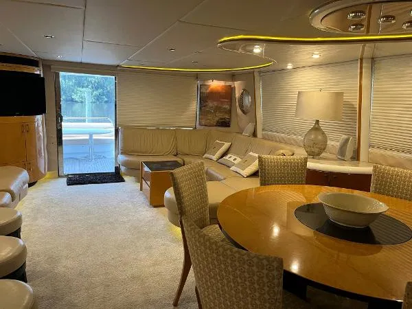 Slide: The Image of Lazzara Yachts 76 Skylounge 1999 - 3